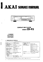 Akai CD-93-Service-Manual 